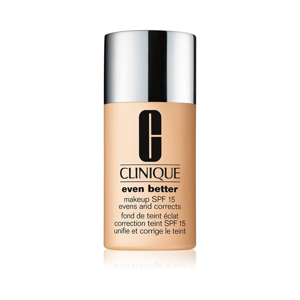 Clinique Even Better™ Makeup SPF 15 מיישר ומתקן בסיס קונסילר SPF 15 צבע WN 30 ביסקוויט 30 מ"ל