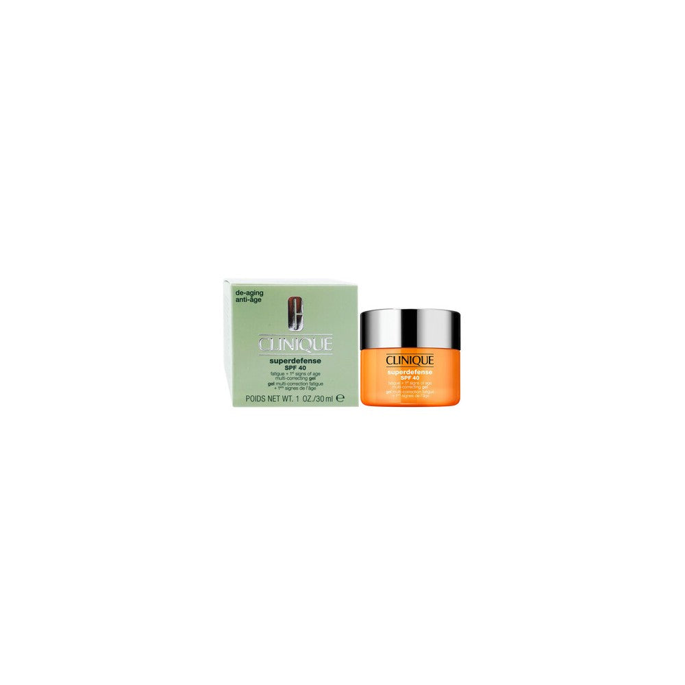 Clinique Superdefense™ SPF 40 + 1st Multi Correcting Moisturizing Gel mod de første tegn på hudens aldring SPF 40 50 ml