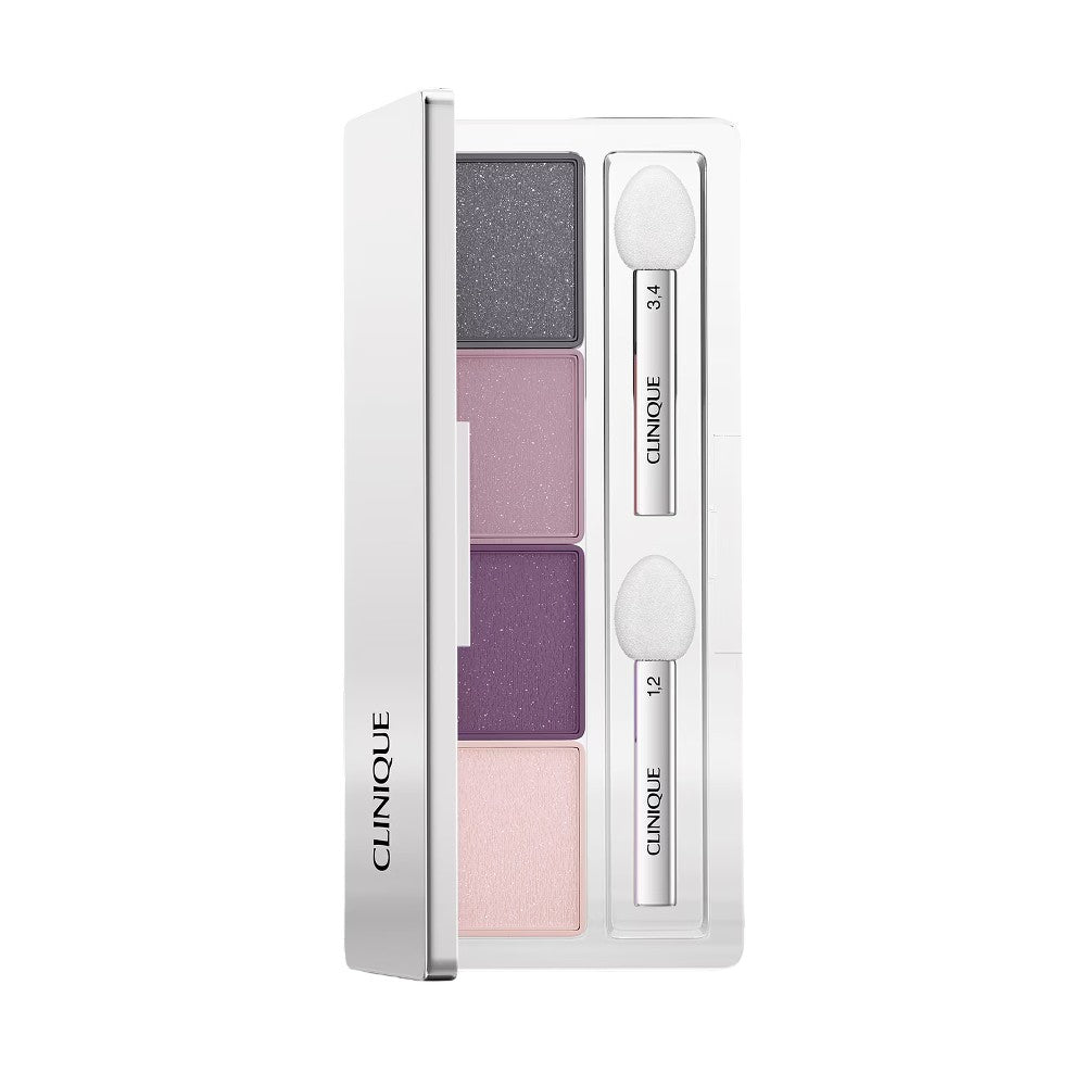 Clinique הכל אודות Shadow™ Quad Going Steady Color Steady פלטת צלליות - שימר 3.3 גרם