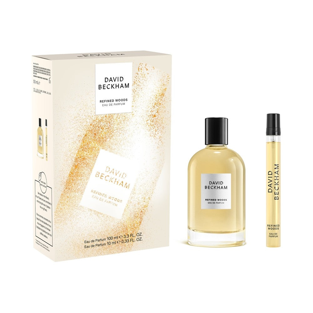 David Beckham Refined Woods gaveæske eau de parfum til mænd 100ml + 10ml