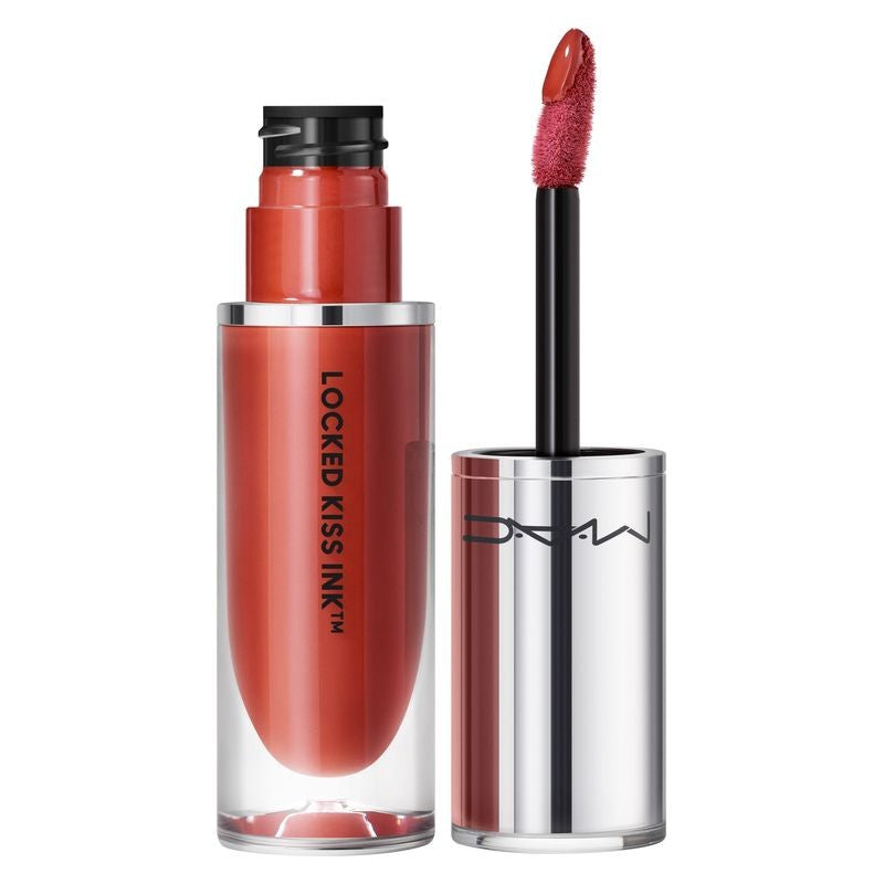 MAC Cosmetics Locked Kiss Ink 24H długotrwała matowa pomadka w płynie w kolorze Sophistry 4 ml