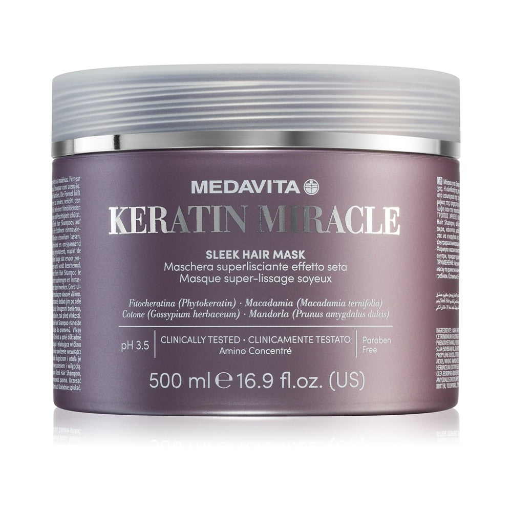 Medavita Queratina Milagre Elegante maschera alisador hidratante 500 ml