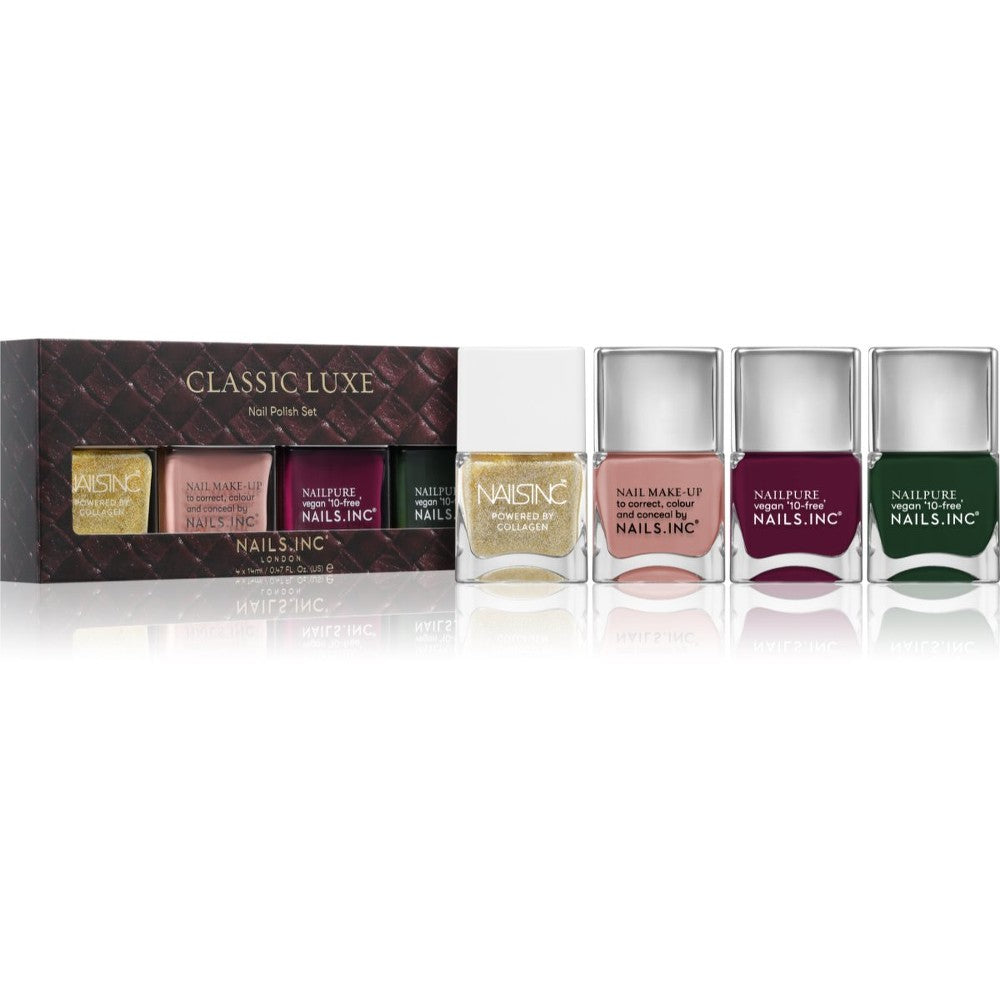 Nails Inc. Coffret de vernis à ongles Classic Luxe