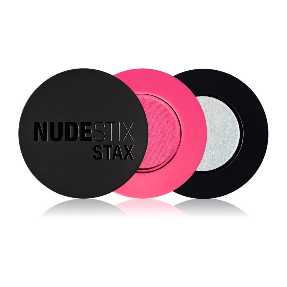 Ustawić Nudestix Stax wielofunkcyjny makijaż oczu, ust i twarzy kolor Pinkglow 2x2,5 g
