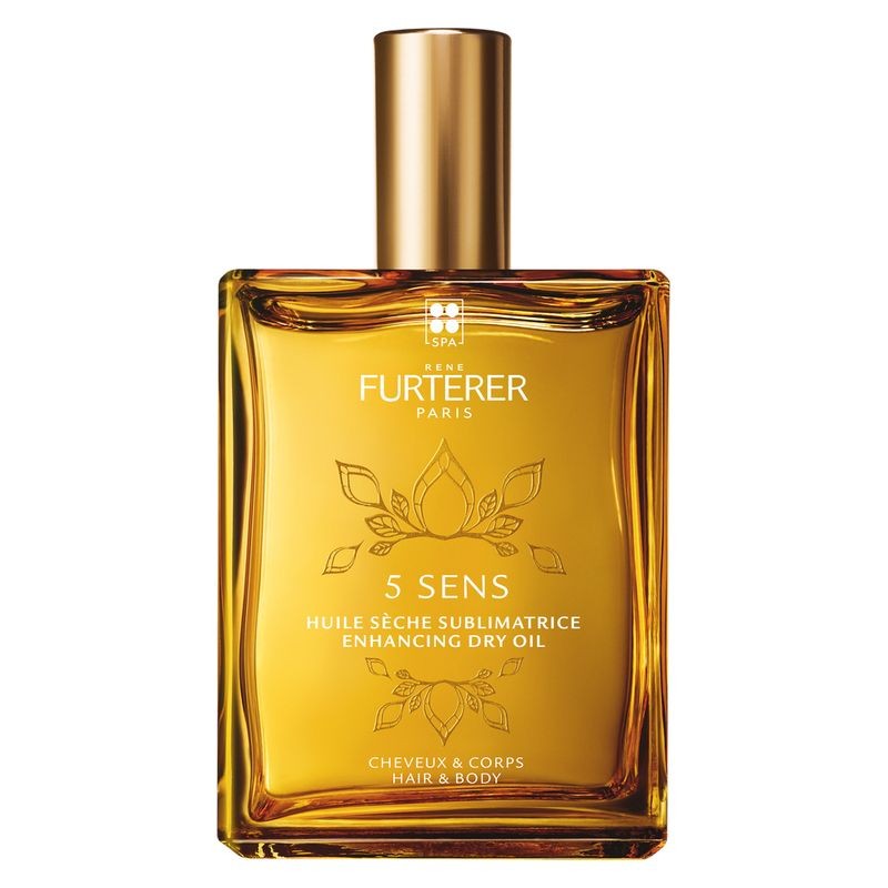 René Furterer 5 Sens aceite seco fortalecedor para cuerpo y cabello 100 ml