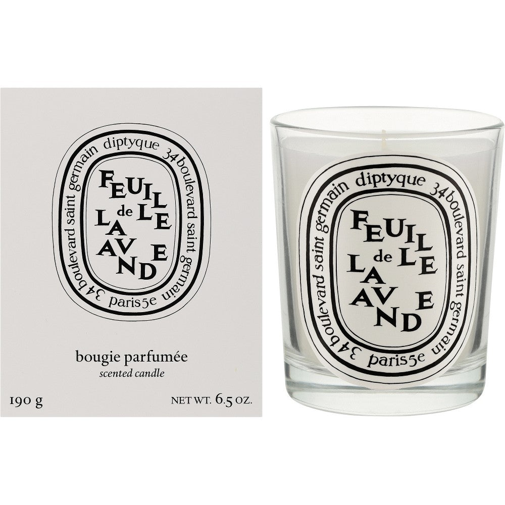 Diptyque Feuille de Lavande stearinlys 190 g