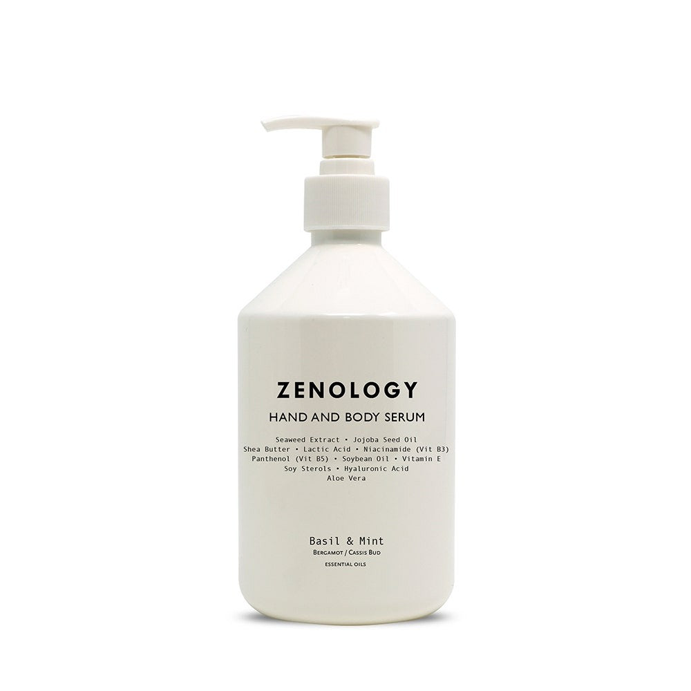 Zenology Basilico e Menta — Siero Mani e Corpo