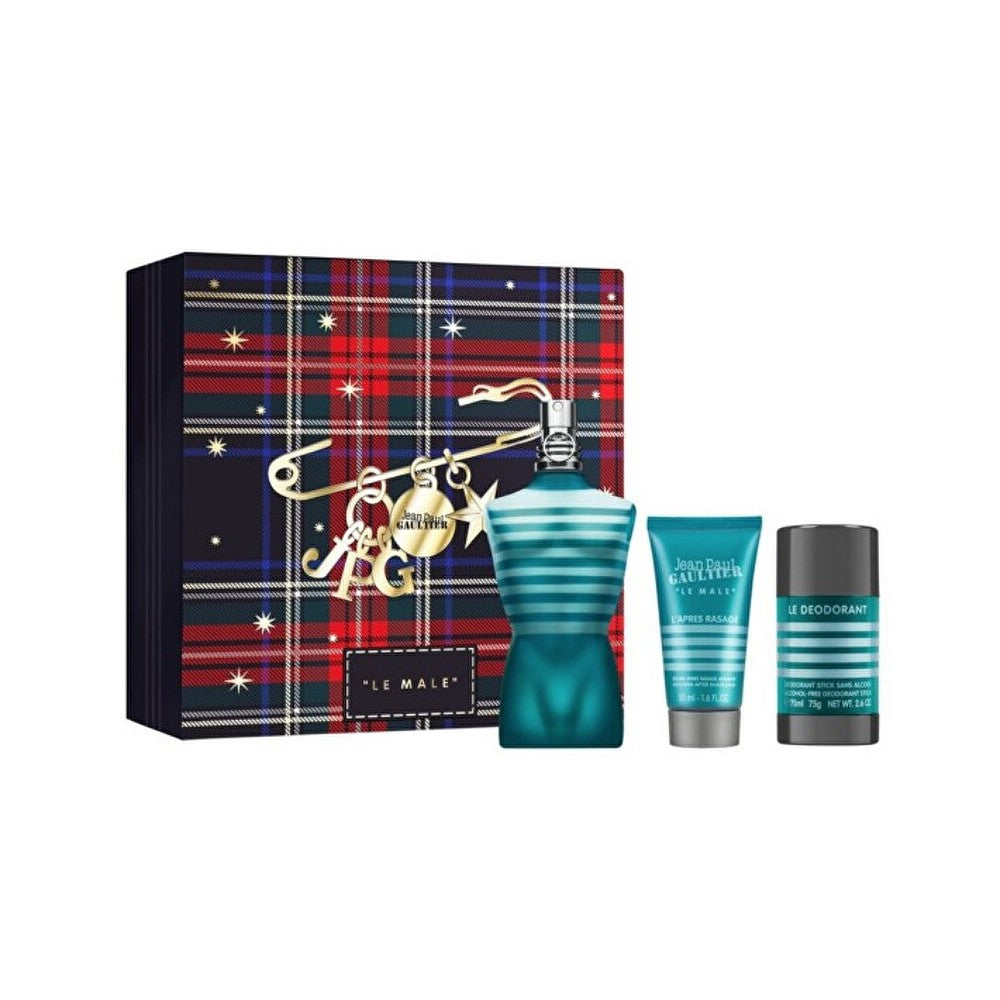 Jean Paul Gaultier Le Male Eau De Toilette Spray 125 ml, 3 kpl
