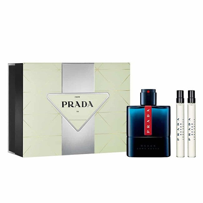 Prada Luna Rossa Ocean Presentset Edt 100 Ml Och Miniature Edt 2 x 10 Ml