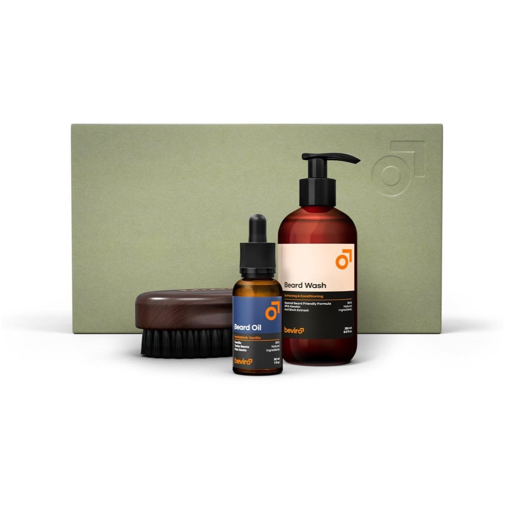 Beviro Honkatonk Vanilla Beard Care Kit 1 pz — Kit Barba