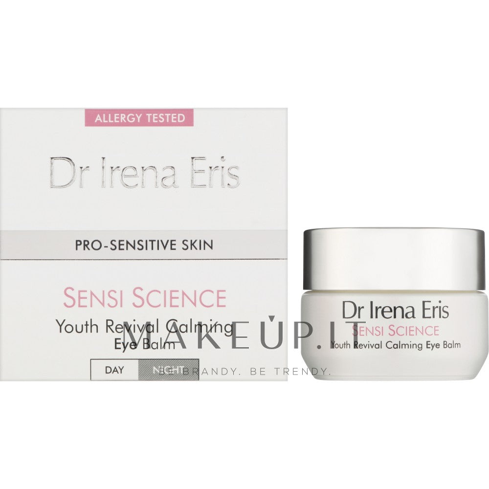 Dr Irena Eris 감각과학 Youth 민감한 눈가를 위한 리바이벌 수딩 카밍 밤 15 ml