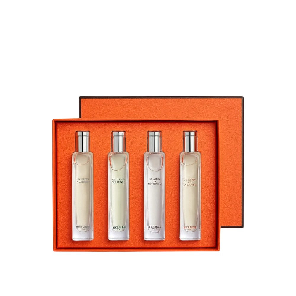 HERMÈS Parfums-Jardins Collection Set unisex reiscosmeticaset
