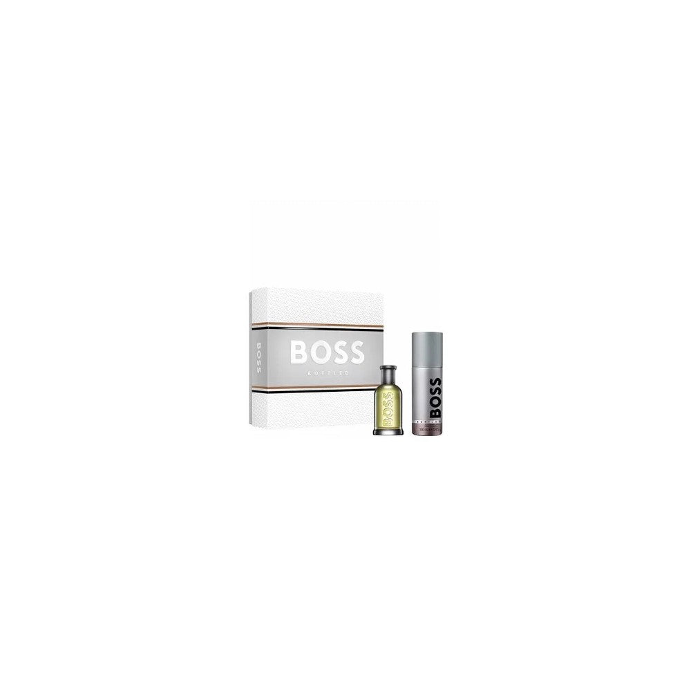 Hugo Boss BOSS Pullotettu lahjasetti miehille Eau de Toilette 50 ml + deodoranttisuihke 150 ml
