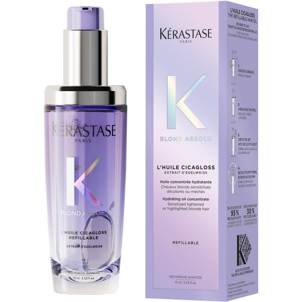 Kérastase Blond Absolu Cicagloss fuktgivande olja för blont och markerat hår 75 ml