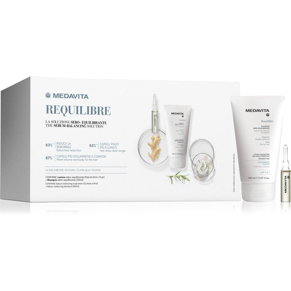 Medavita Requilibre Sebum-Balancing Hair gaveeskesett 1 stk