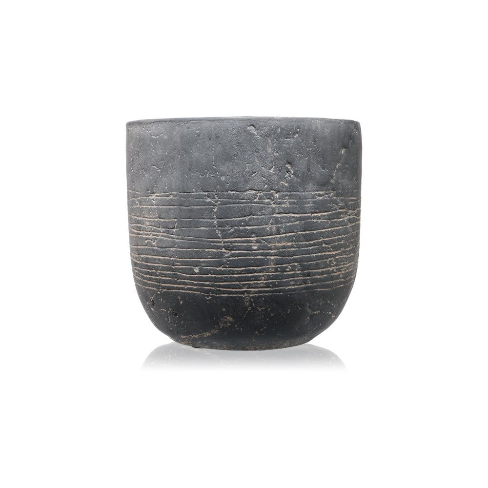 Paju Robust Dark Grey 17,5x18,5 cm 1 pz — Candela da Esterno