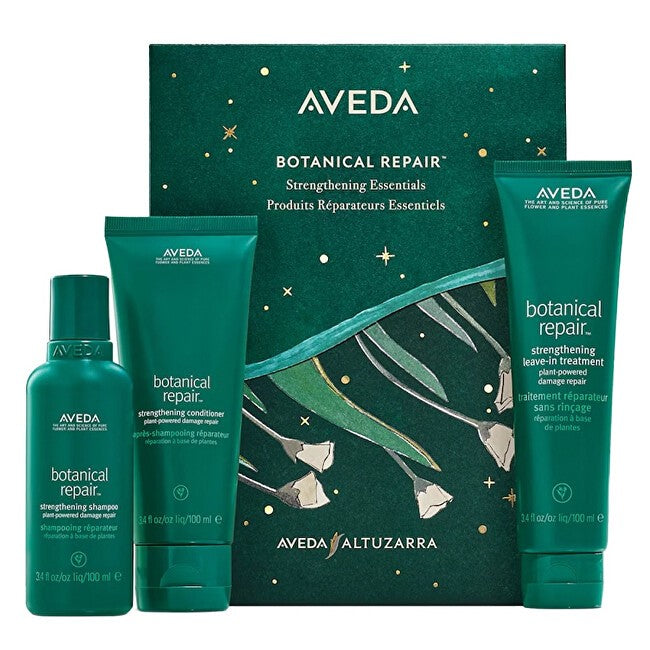Aveda Holiday Botanical Repair™ Essentials Stærkere hår gaveæske 3× 100 ml