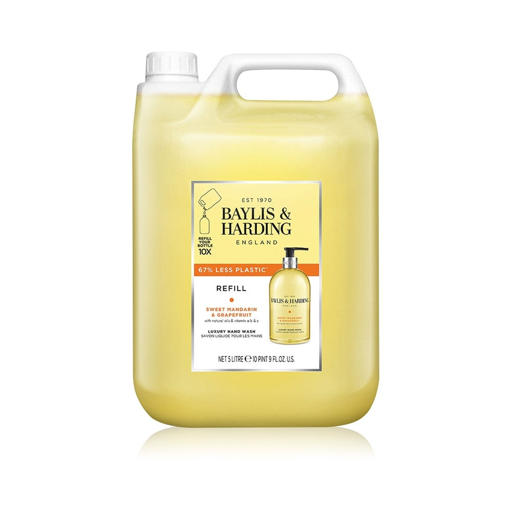 Baylis &amp; Harding Sød mandarin og grapefrugt flydende håndsæbe refill 5000 ml