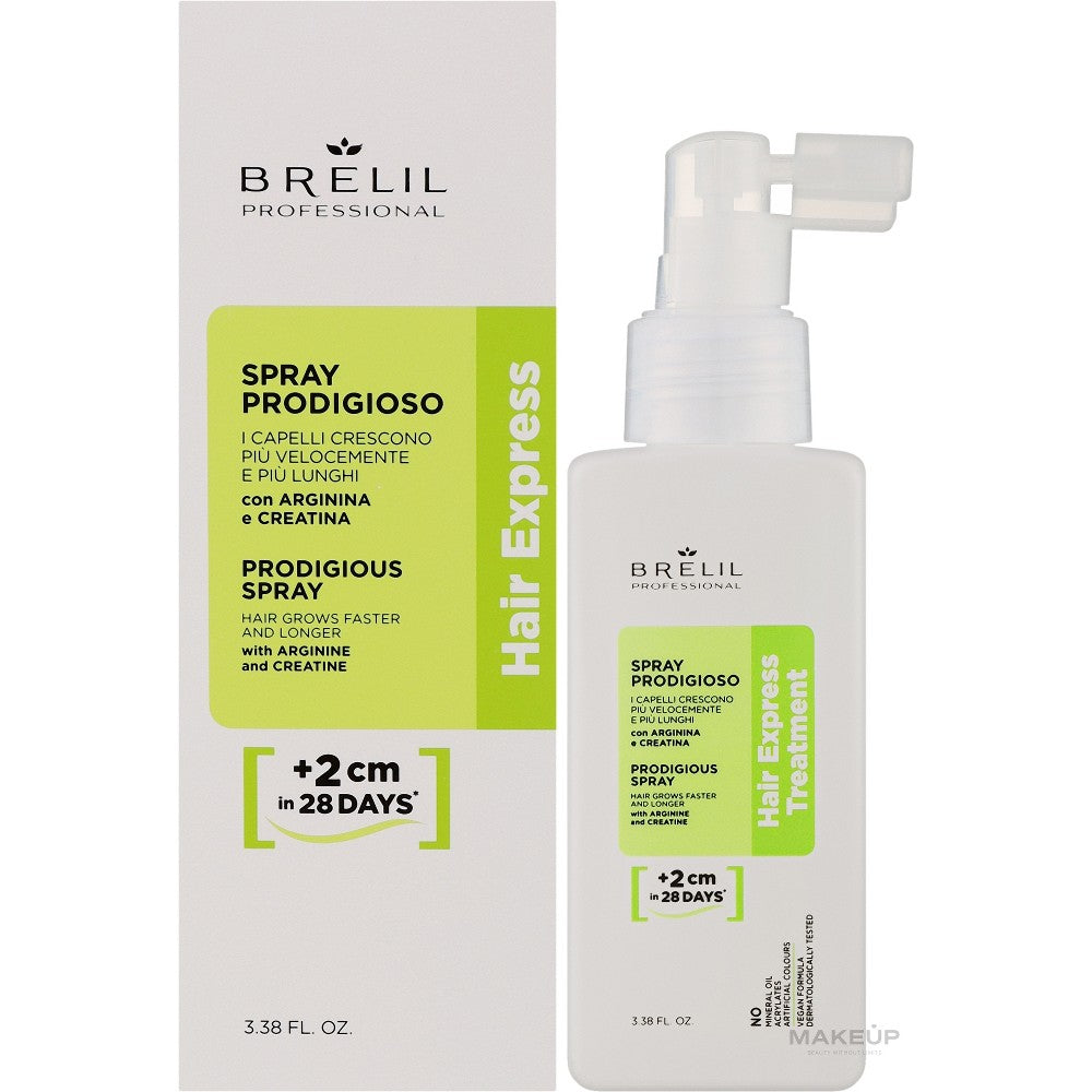 Brelil Professional Потрясающий спрей, стимулирующий рост волос, 100 мл.