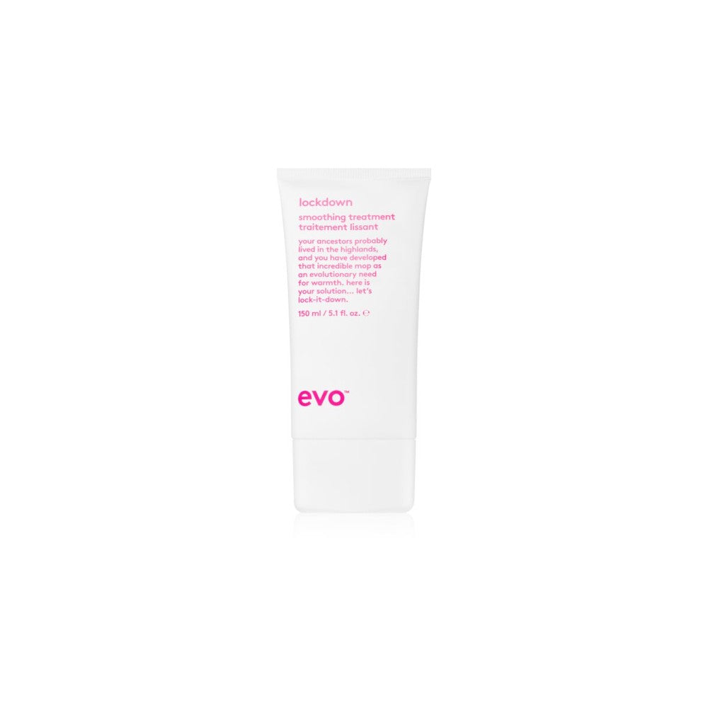 EVO Smooth Lockdown leave-in udglattende balsam til uregerligt og kruset hår 150 ml