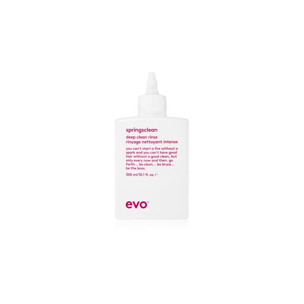 EVO Springsclean dybderensende shampoo til bølget og krøllet hår 300 ml