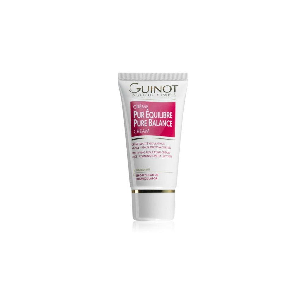 Guinot Pure Balance crema normalizanta pentru ten gras pentru a inchide porii si a obtine un aspect mat 50 ml
