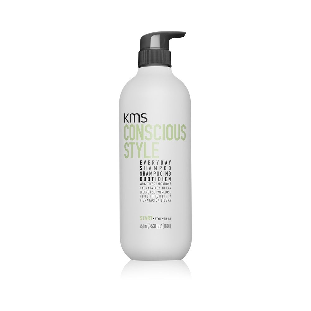 KMS Consciousstyle Everyday Shampoo til daglig vask 750 ml