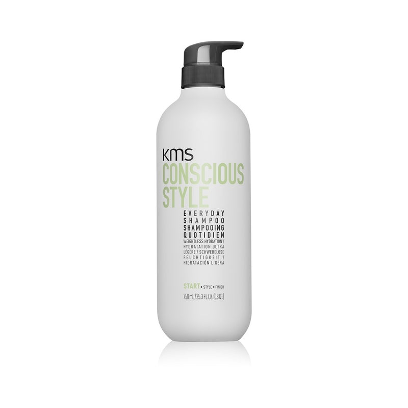 KMS Consciousstyle Everyday Shampoo päivittäiseen pesuun 750 ml
