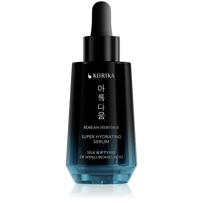 KORIKA Korean Heritage Premium Super fugtgivende ansigtsserum med 8 typer hyaluronsyre 30 ml