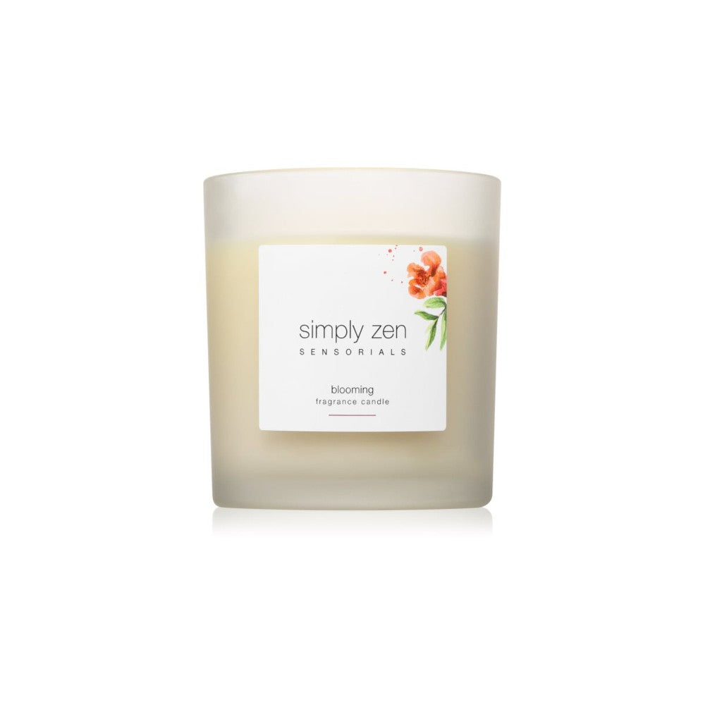 Simply Zen Sensorials Blooming Fragrance Candle geurkaars 120 gr