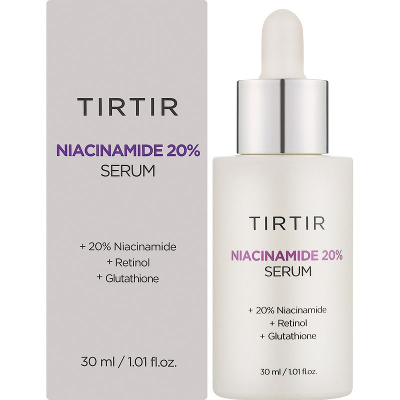 TIRTIR Niacinamidă 20% Ser antirid strălucitor cu efect de fermitate 30 ml