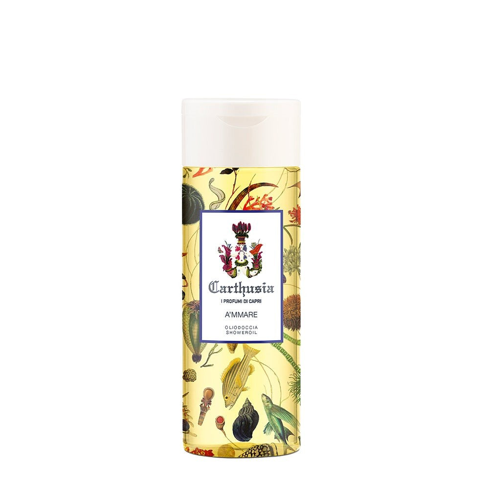 Carthusia A Mmare Olio doccia idratante illuminante 200 ml — Olio doccia