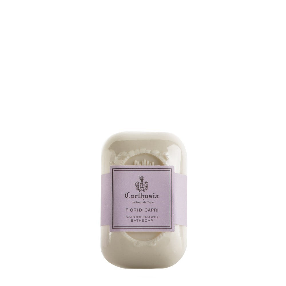 Carthusia Capri Flowers Sapun solid lemn de santal garoafa salbatica 125g
