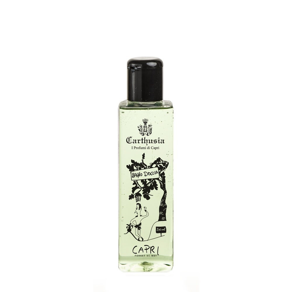 Carthusia Gel Douche Capri Forget Me Not Figue Menthe Vanille 200 ml