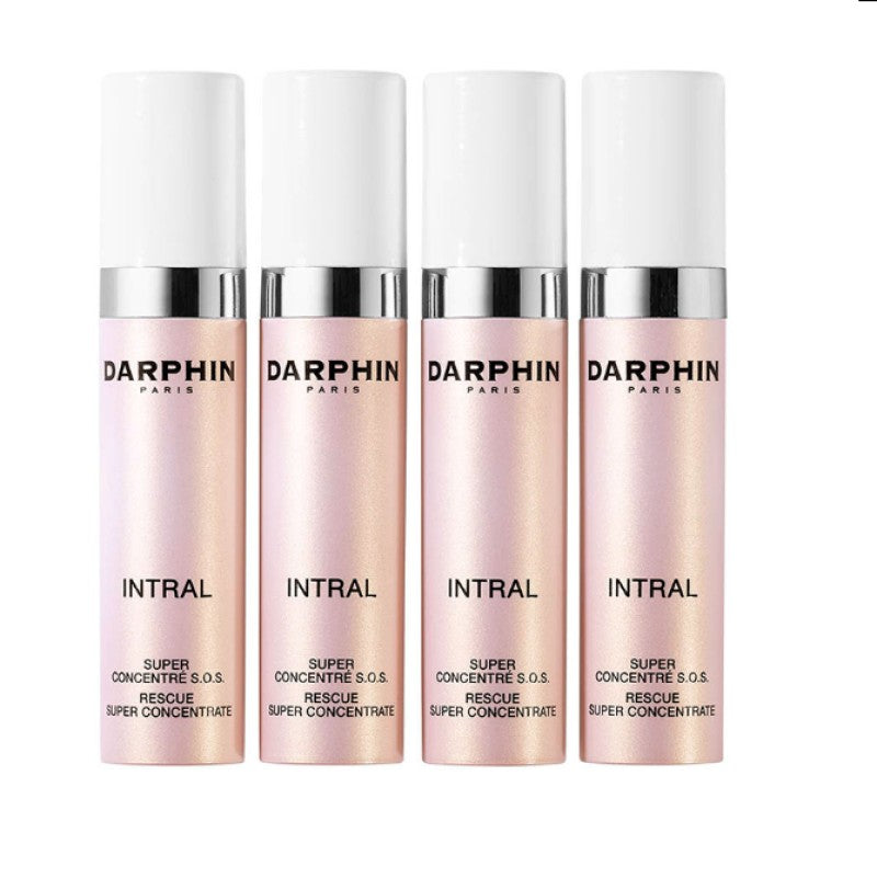 Sæt Darphin Intral - Rescue Vitamin E beroliger/stabiliserer og styrker koncentrat til ansigtet 4 stk. 7 ml