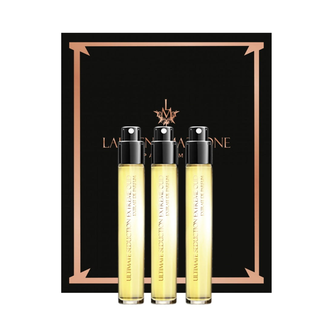 Laurent Mazzone Ultimate Seduction Oud Trio Sett Parfymeekstrakt Unisex 3 stk 15 ml *Miniatyr