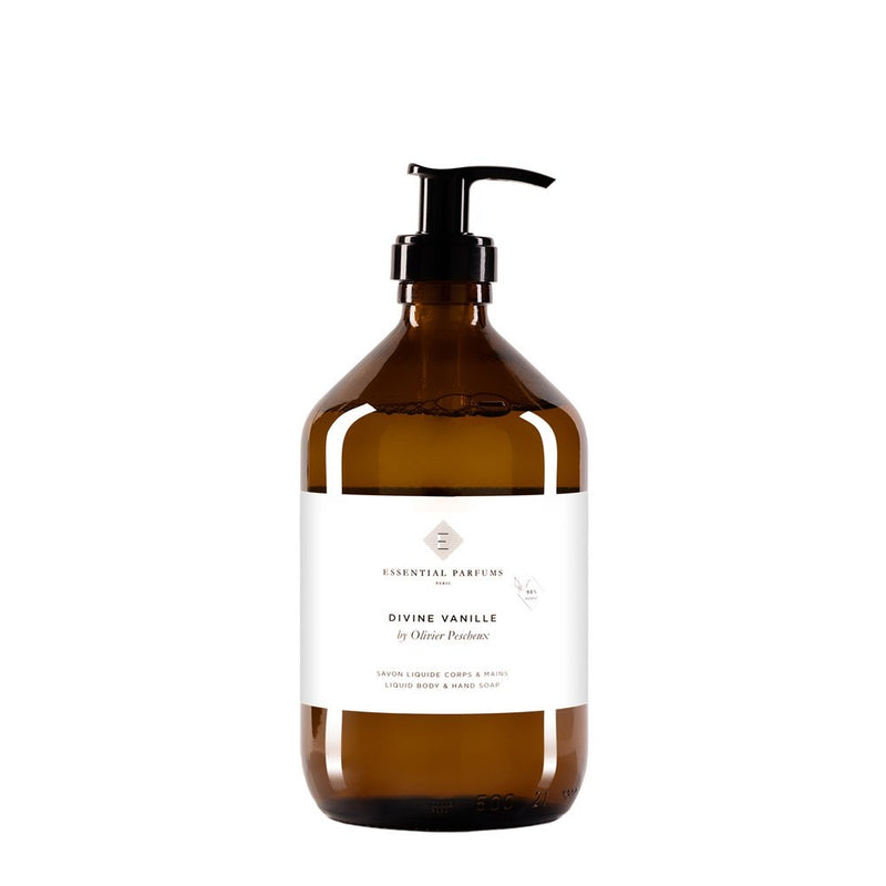 Essential Parfums Divine Vanille 500 ml Sapone Mani e Corpo