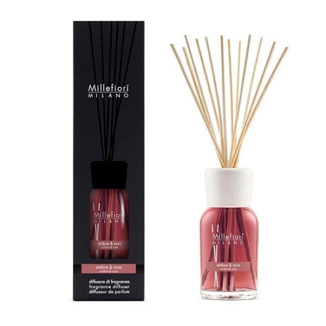 Millefiori Milano Ambra &amp;amp; Rosa 500 ml — Diffusor 