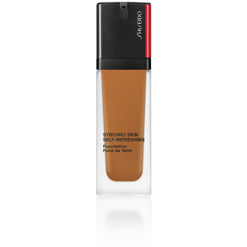 Shiseido Synchro Skin Self-Refresing Cushion Tekutý make-up bez oleje 440 Amber SPF 30 30 ml
