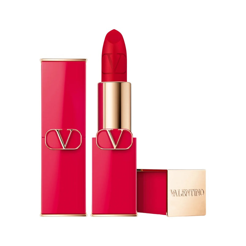 Rouge à lèvres crème mat Valentino Rosso 22A rechargeable 3,5 g