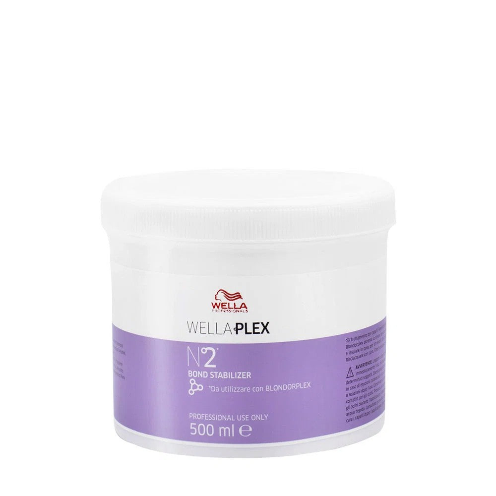Wella Professionals Wellaplex Bond Stabilizer No.2 Μετα-θεραπεία έγχρωμη κρέμα για ενίσχυση 500ml