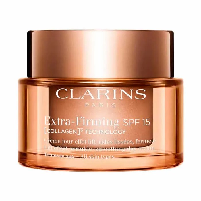 Clarins Extra zpevňující Spf 15 [Kolagen]³ Všechny typy pleti 50 ml