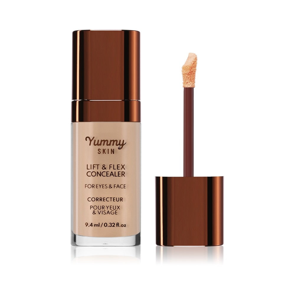 Danessa Myricks Beauty Yummy Skin 스킨 &amp; 플렉스 리퀴드 컨실러 매트 이펙트 컬러 4 - 라이트 위드 뉴트럴 언더톤 9.4ml