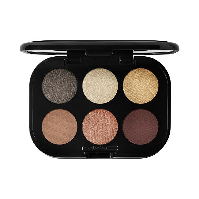 MAC Cosmetics لوحة ألوان ظلال العيون Connect In Colour Palette 6 ظلال بلون بني فاتح 6.25 جم