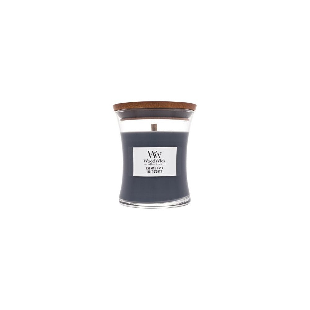 Woodwick Evening Onyx 609,5 g — Scented Candle 