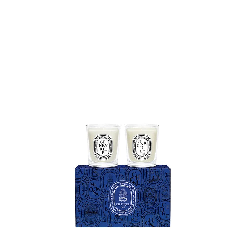 Diptyque Narguilè &amp; Genevrier キャンドル ボックス - 2 x 70 GR。
