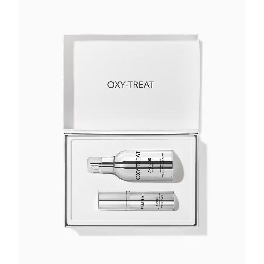 مجموعة مكافحة الشيخوخة Oxy-Treat Labo:جل مضاد للشيخوخة Oxy-Treat الوجه 50 مل + مستحلب مضاد للشيخوخة Oxy-Treat الوجه 15 مل