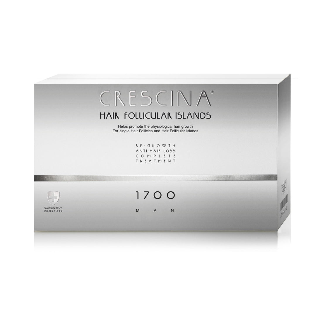Labo Crescina Follicular Islands 1700 tillväxtstimulerande injektionsflaskor Scalp Treatment Serum Men 20 st.