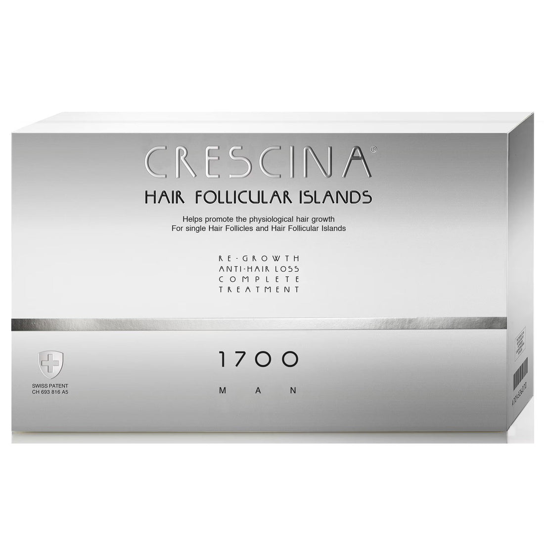 Labo Crescina Follicular Islands 1700 For Growth Stimulation Vials Treatment Serum For Scalp For Men 10 +10 τεμάχια