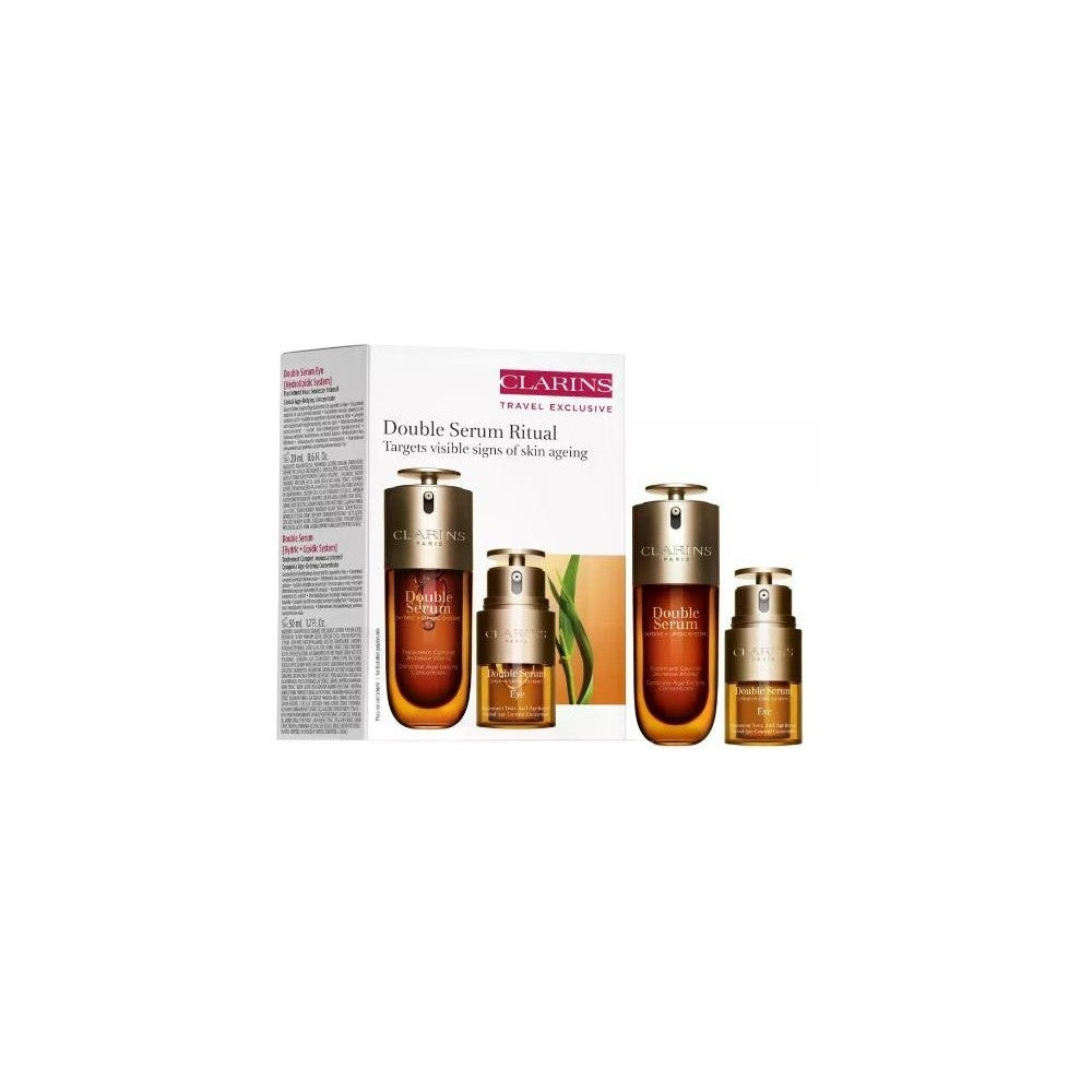 Clarins Dvojité sérum Rituál - Dárková sada péče o pleť